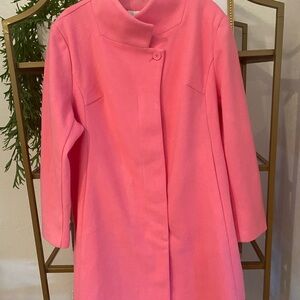 New Belle Kim Gravel pink coat sz XL